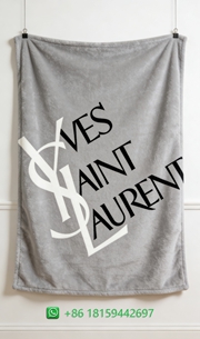 Yves Saint Laurent Throw Blankets